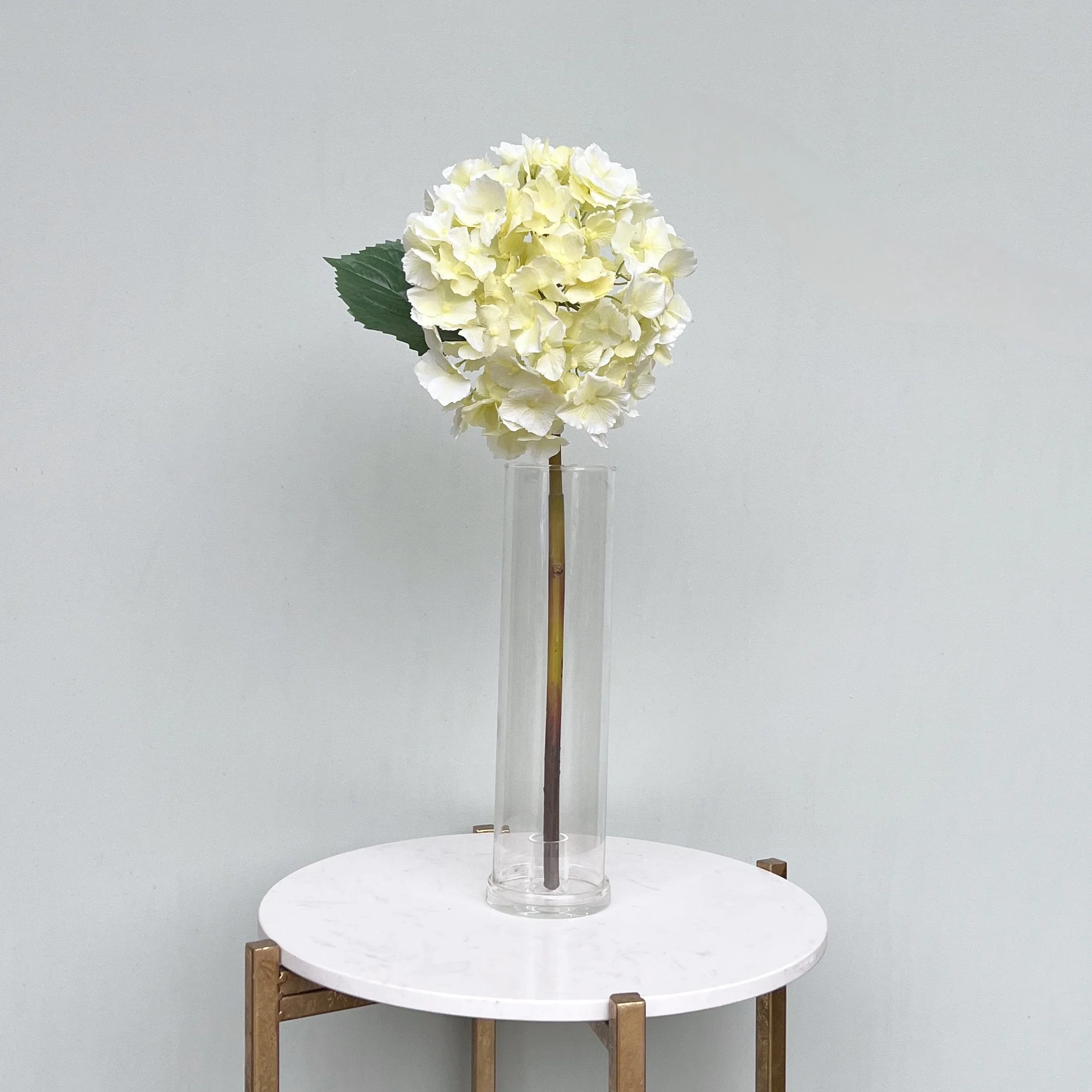 Artificial Cream Hydrangea Lacecap - Image 6