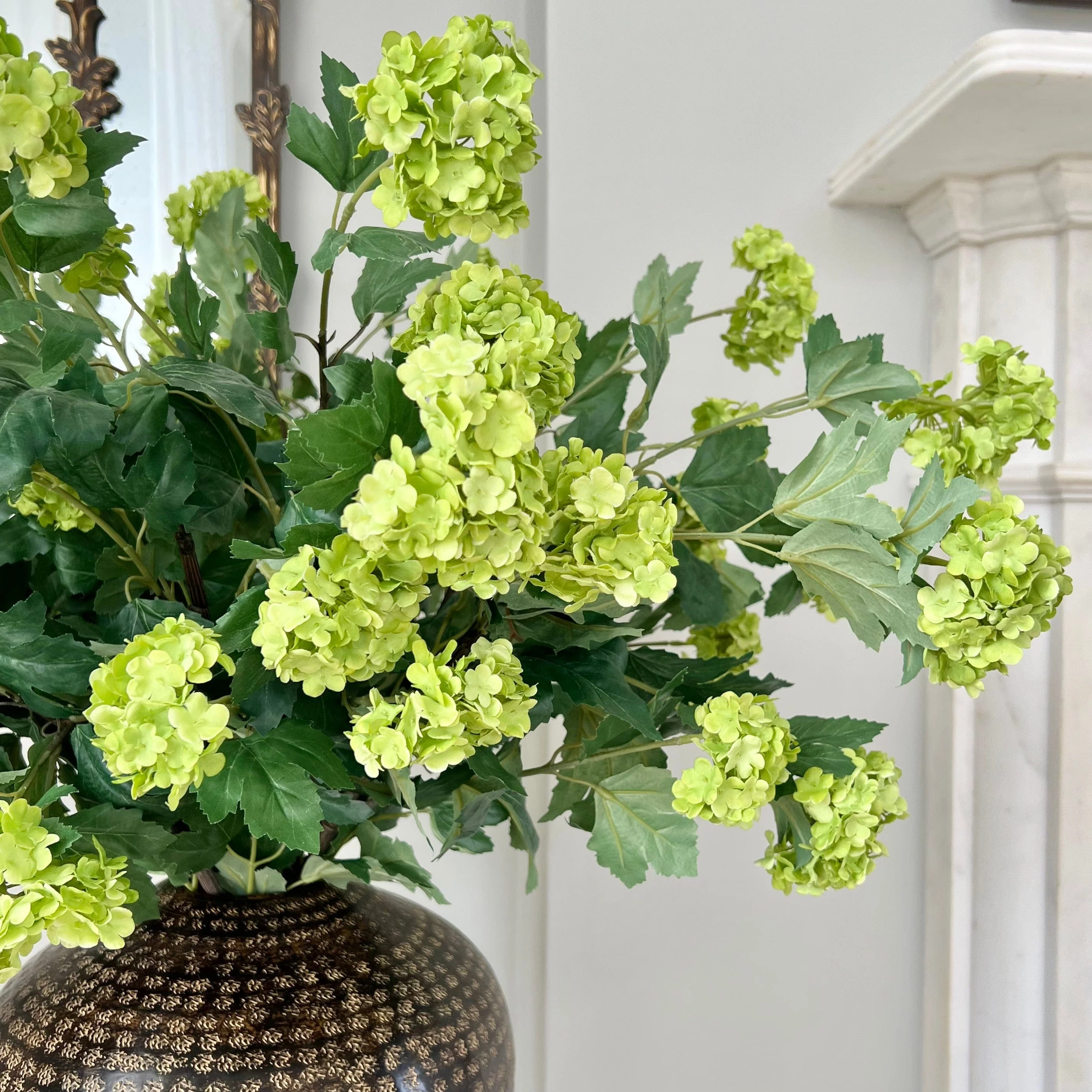 Artificial Green Vivid Viburnum - Image 2