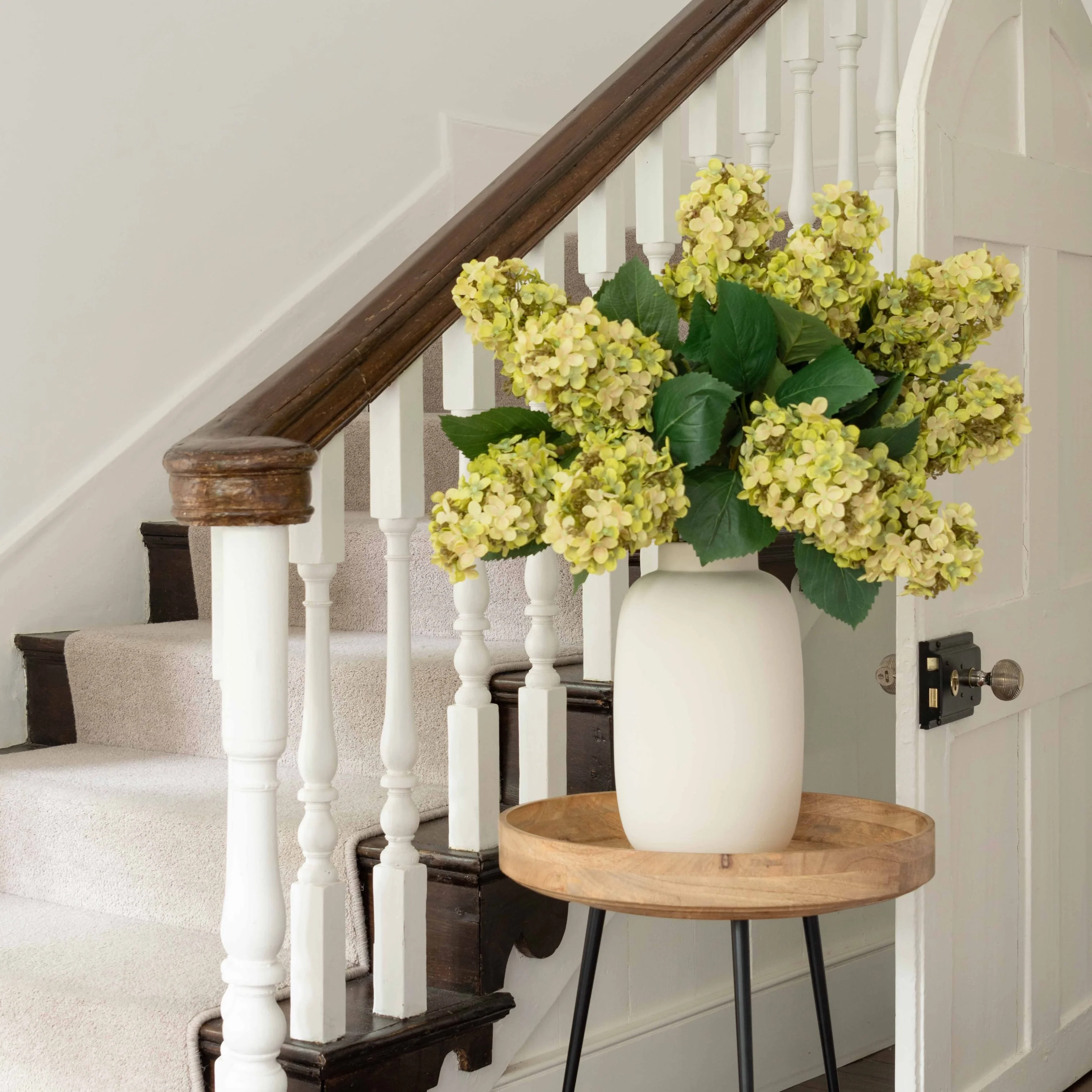 Artificial Green Paniculata Hydrangea - Image 7