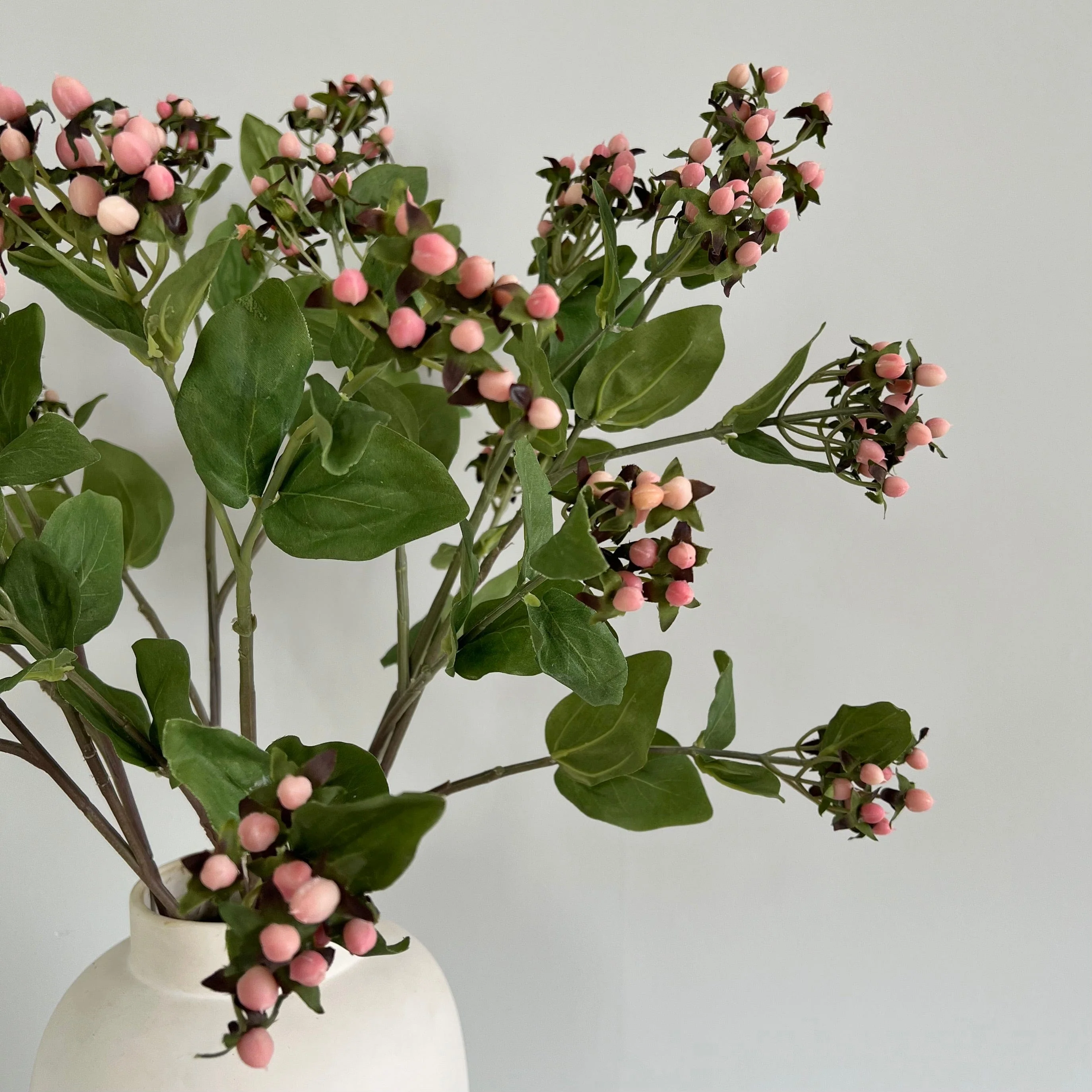 Artificial Pink Hypericum Berry - Image 2